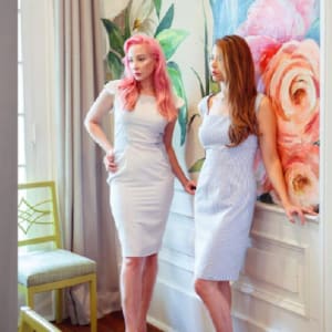 Jolie and Elizabeth by Jolie Bensen 