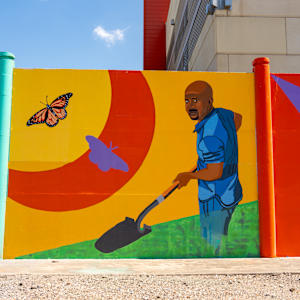 Guardian of the Garden: The Sacredness of Black Bodies in the Stance of “Just Being” by Journey Allen, Jade Meyers, Gabrielle Tolliver, Young Artist Movement (YAM) 