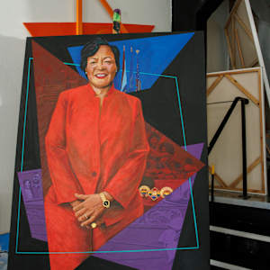 Mayor LaToya Cantrell Portrait by Courtney "Ceaux" Buckley, Image 4.