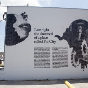Last Night She Dreamed of a Place Called Fat City by Candy Chang 