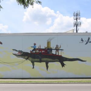 Flying Gator by Chris Pavlik 