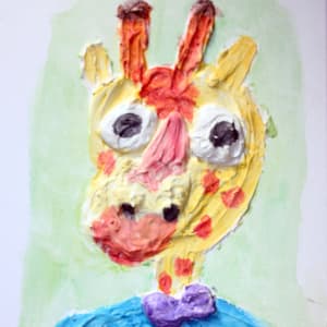 Mr. Giraffe by Melanie McHenry-LeBlanc