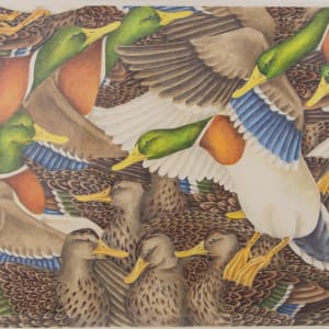 Flock #173 / Mallards by Mary Lee Eggart