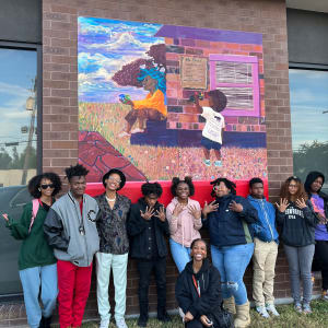 Walkin' Through Desire by Young Artist Movement (YAM), Asia-Vinae "Preach" Palmer, Ayo Scott, Jessica Strahan 