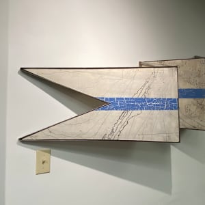 Storm Warning #2 by Jeremy Jernegan  Image: As installed in Office of Business & External Services, 10th Floor, Room 1013A, 1340 Poydras Street, New Orleans, LA 70112