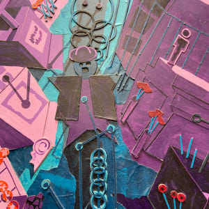 Cemetery With Guns and Knives (St. Louis II) by Douglas MacCash  Image: Detail