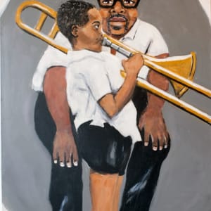 Trombone Shorty & Bo Diddley by Ken White