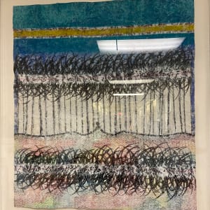 Landscape With Yellow Band #6 by Edward Whiteman