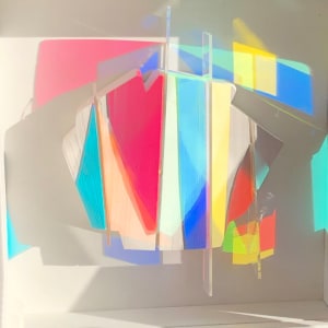 Colour Dialogue II by Hildegard Pax  Image: Viewed in direct sunlight