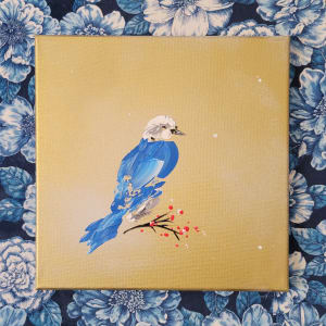 Migratory Blue Bird by VOLTA VITA 