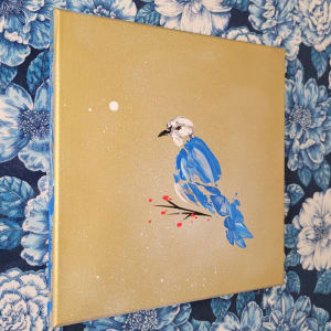 Migratory Blue Bird by VOLTA VITA 