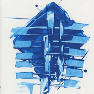 Blue Scarab by Phoebe Bradbury