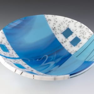 Glacial Ripple Bowl by Karen Wallace