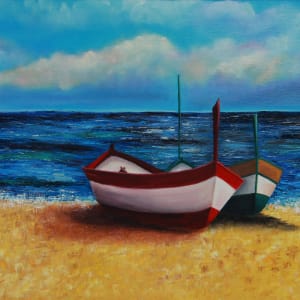 Les barques by Carmen Escribà Alcañiz