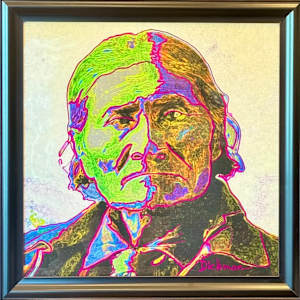 GERONIMO APACHE CHIRICAHUA CHIEF by Curtis Dickman 