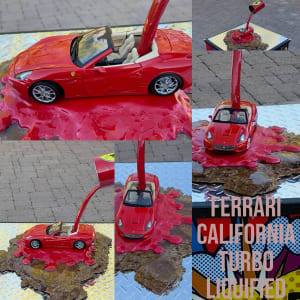 HOLD YOUR HORSES. Ferrari California T Liquified by Curtis Dickman 