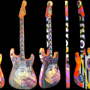 WHILE MY GUITAR GENTLY WEEPS by Curtis Dickman  Image: MULTIPLE PERSPECTIVES