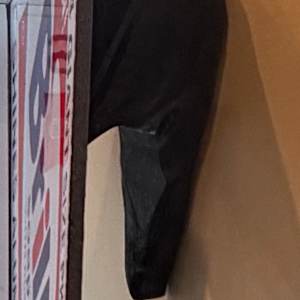 BLACK BOOT WALL MOUNT FOR "OUTSIDE THE BOX" REVERSPECTIVE CUBES by Curtis Dickman, Image 6.