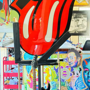 MICK JAGGER'S  DREAMSCAPE by Curtis Dickman 