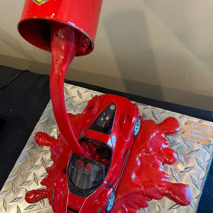 LAFERRARI APERTA LIQUIFIED by Curtis Dickman 