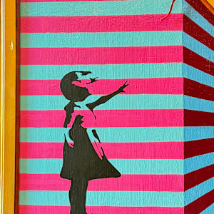 NOT BANKSY by Curtis Dickman 