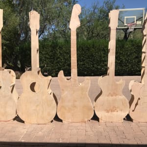 PINK FLOYD DARK SIDE OF THE MOON FENDER STRATOCASTER GUITAR by Curtis Dickman 