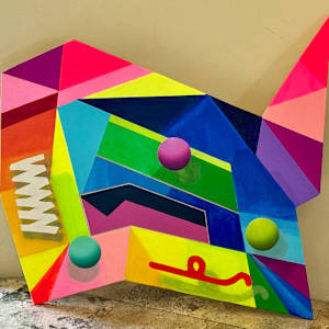 GEOMETRIC EXPLOSION II by Curtis Dickman 