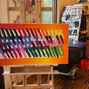 Bach's Chromatic Landscape by Curtis Dickman 