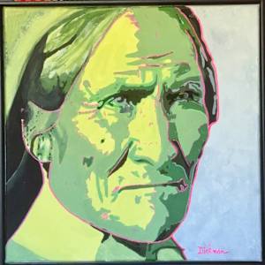 GERONIMOS GAZE by Curtis Dickman 