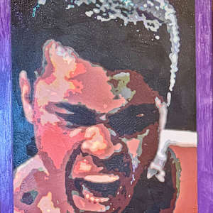 ALI'S RAGE ( ARTISTS PROOF ) by Curtis Dickman 