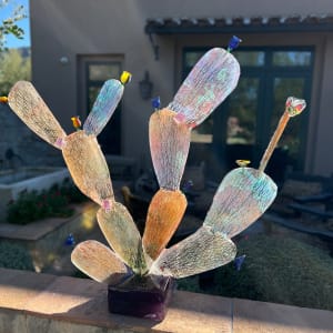 STUCK ON YOU.  DECONSTRUCTED PRICKLY PEAR CACTUS by Curtis DIckman