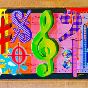 LISTEN TO THE MUSIC by Curtis Dickman