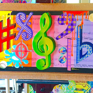 LISTEN TO THE MUSIC by Curtis Dickman 