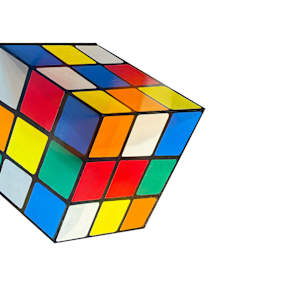 "OUTSIDE THE BOX SERIES" REVERSE PERSPECTIVE CUBES by Curtis Dickman, Image 2.
