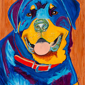 U CAN TEACH AN OLD DAWG NEW TRICKS (Limitd Edition Print/Artists Proof) by Curtis Dickman 