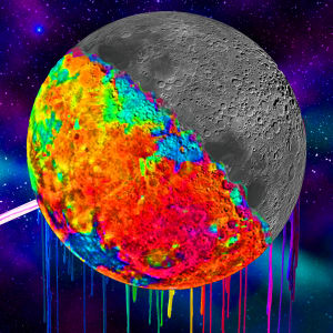 PINK FLOYD DARK SIDE OF THE MOON FENDER STRATOCASTER GUITAR by Curtis Dickman 