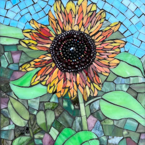 Autumn Beauty Sunflower by Julie Mazzoni