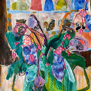 The Fairies Catch Up Over Flaming Chorizo by Sophia Cameron