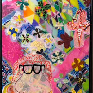 Pedro Posed For His Passport Photo, With His Dreams As Backdrop by Sophia Cameron