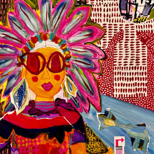 From the Other Side The Owl Hooted Hello by Sophia Cameron