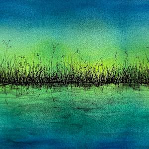 Marsh Grass III by Katy Heyning