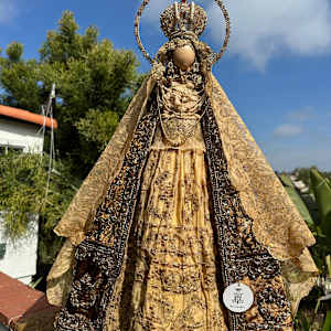 Nuestra Señora de la Puerta del Amanecer ​(Russian Icon Madonna) by Susana Ramos 