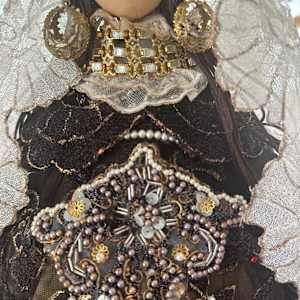 Virgen del Carmen with Child by Susana Ramos 