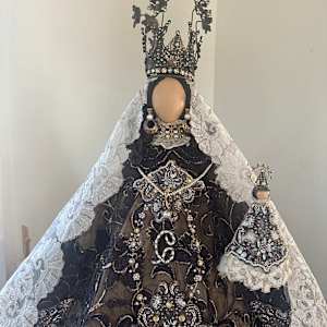 Virgen del Carmen with Child by Susana Ramos 