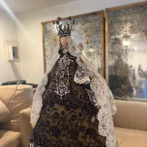 Virgen del Carmen with Child by Susana Ramos 