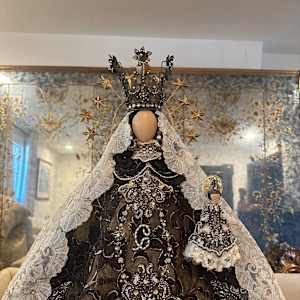 Virgen del Carmen with Child by Susana Ramos 
