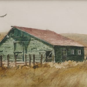 The Little Barn on the Main Route near Santa Ysabel by Eileen Monaghan Whitaker