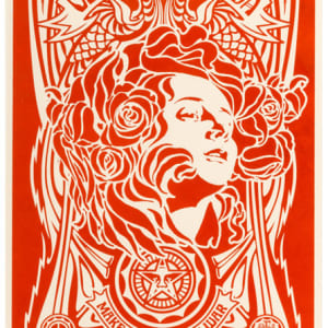 Nouveau Red by Shepard Fairey