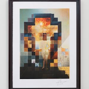 Lincoln in Dalivision by Salvador Dali