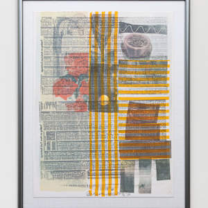 One More and We Will Be More Than Half Way There by Robert Rauschenberg
